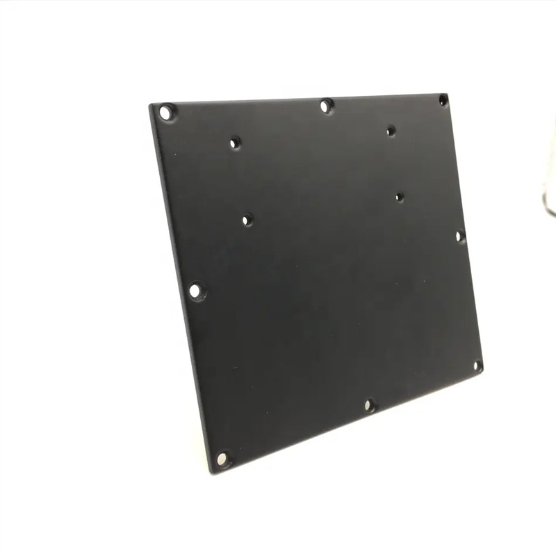 Pezzi meccanici CNC con piastra in alluminio