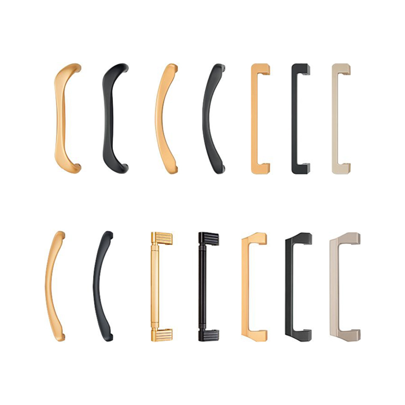 Ручки для кромок мебели, алюминий