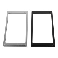 Panel de visualización anodizado mecanizado CNC de aluminio