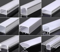 Perfil de aluminio LED CNC