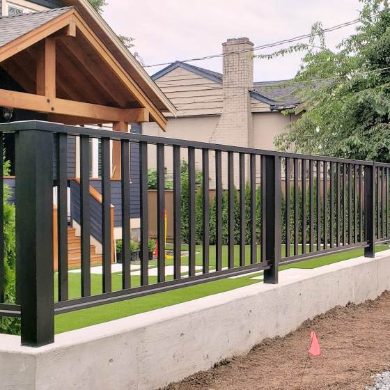 Декоративные алюминиевые перила для балконных ограждений для лестниц, стеклянные перила, балюстрады