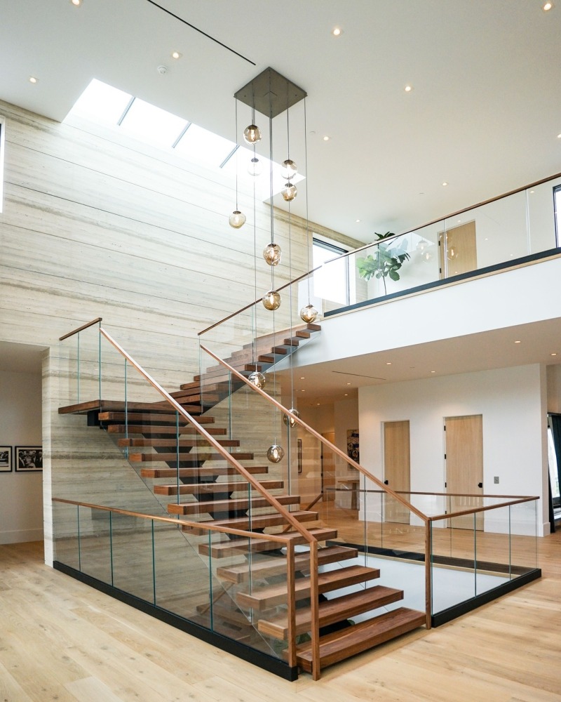 decorative aluminum balcony fence handrail for stair glass railing balustrades