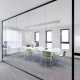 Latest design interior glass office partition wall used office partition wall