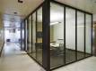 Floor to Ceiling office livingroom interior design partition