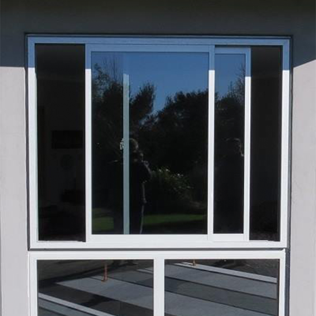 aluminum glass window