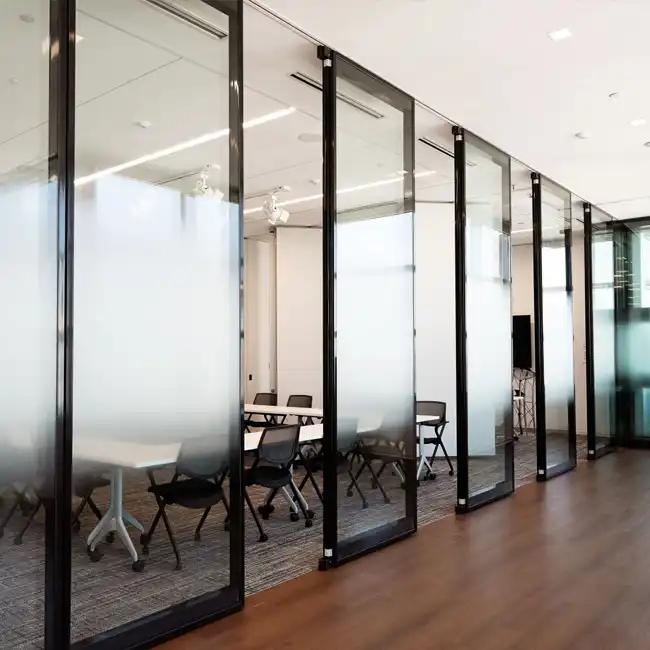 single double laminated glass partition