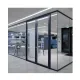 Aluminum frame glass partition wall modern partition design for office