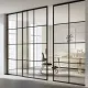 French Office partitions wall Wholesale Modular aluminum glass room partition