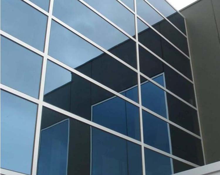 aluminium glass curtain wall double triple glazed Unitized Stick Frame Spider curtain wall System