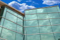 aluminium glass curtain wall double triple glazed Unitized Stick Frame Spider curtain wall System