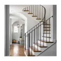 جودة عالية الفولاذ المقاوم للصدأ الألومنيوم النتوء سلامة درابزين الدرج الزجاجي