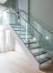 High Quality Stainless Steel Aluminium Extrusion Profile Safety Stair Railing Glass Balustrade
