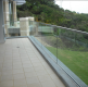 balcony glass and metal fence swimming pool frameless fence