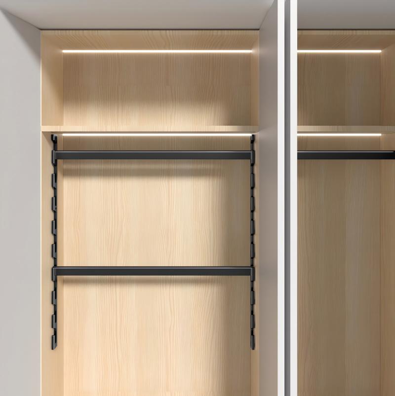 Adjustable Aluminum Closet Hanger Frame