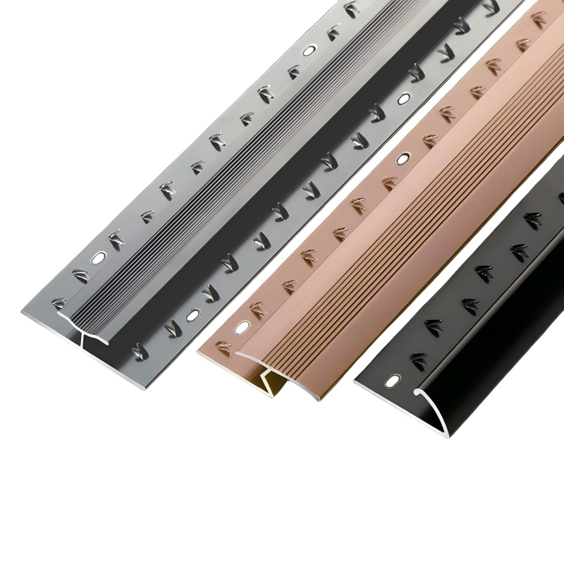 Customizable Aluminum Alloy Carpet Edge Strip – A Durable, Secure & Aesthetic Solution for Floor Joint Trimming