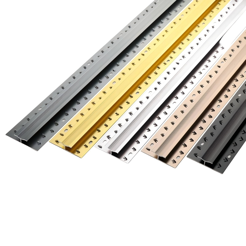 Customizable Aluminum Alloy Carpet Edge Strip – A Durable, Secure & Aesthetic Solution for Floor Joint Trimming