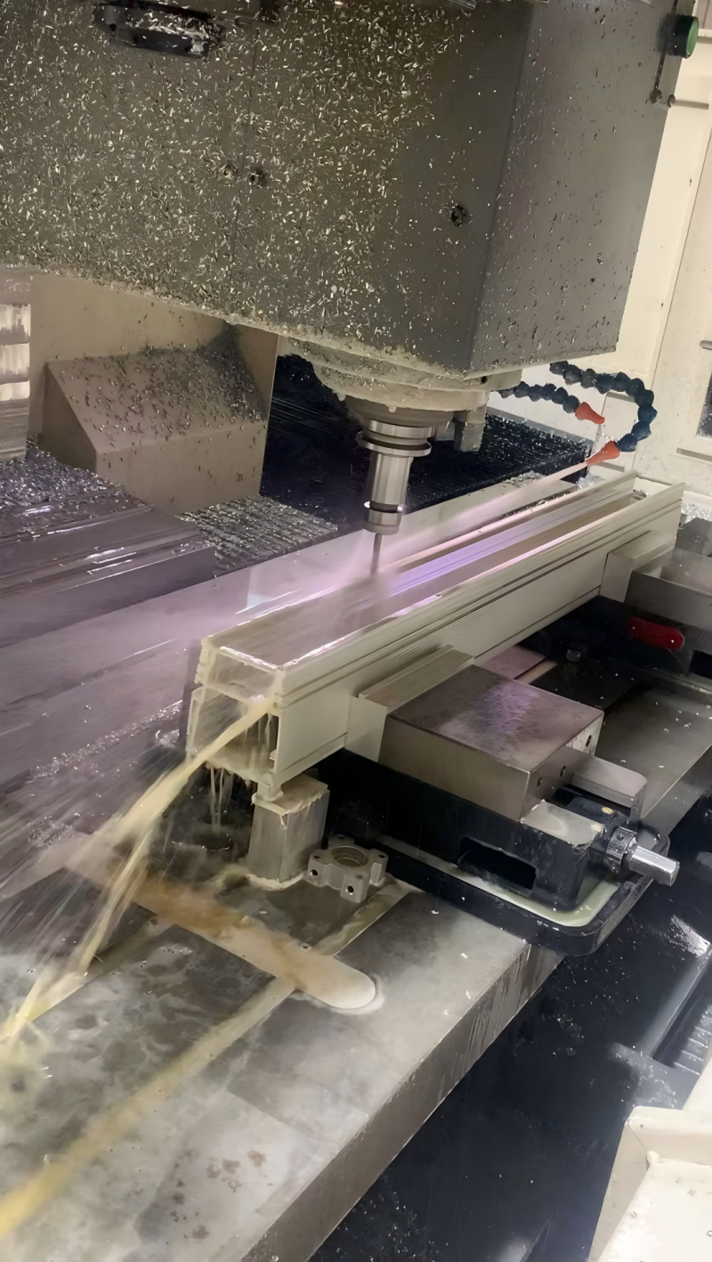35mm 2‑Section Drawer Slide | Heavy‑Duty Telescopic Slide Rail