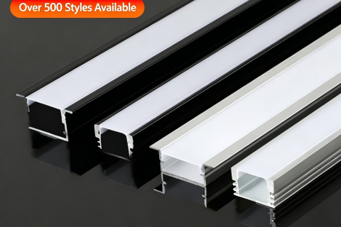 News Release: Premium Black LED Linear Light Aluminum Profiles Launch for Modern Interior Lighting Projects