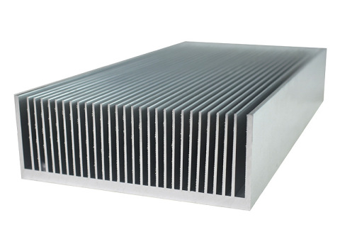 High‑Density Extruded Aluminum Heat Sink for Industrial Cooling