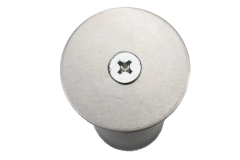Custom 50mm 3-Way Aluminum Tube Flange Base Internal Thread Thick Profile