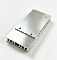 Custom Optical Module Aluminum Profile, CNC Machined Electronic Aluminum Frame, Anodized Aluminium Parts