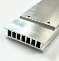 Custom Optical Module Aluminum Profile, CNC Machined Electronic Aluminum Frame, Anodized Aluminium Parts