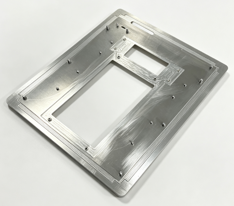 Custom CNC Machined Aluminium Plate, Precision Computer Milling Aluminum Alloy Parts, OEM Aluminum Accessories