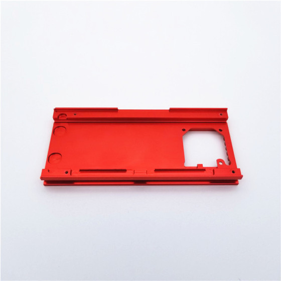 Custom CNC Machined 6063 Aluminum Heatsink Extruded Aluminum Profile Anodized M.2 NVMe SSD Cooling Radiator Hard Disk Aluminum Housing Shell