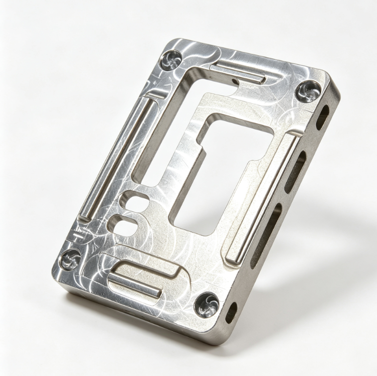 Custom CNC Machined Aluminum Frame Custom CNC Machined Aluminum Frame