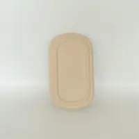 Tapa desechable para vajilla de pulpa de caña de azúcar