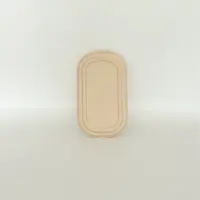 Tapa desechable para vajilla de pulpa de caña de azúcar