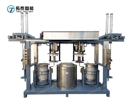 Four à coke pressurisé simulé par la double station 40kg