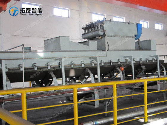 Automatikus poreltávolító eszköz szénhamut szállító szalaghoz