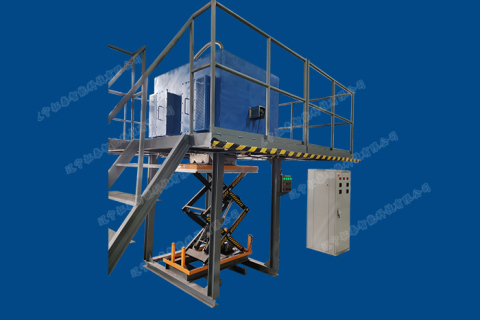 A 40 kg-os alulra szerelhető próbakokszolókemence műszaki jellemzői