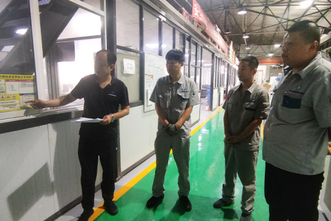 Műhelybiztonsági ellenőrzés és útmutatás