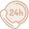 24-hour service 24-hour service