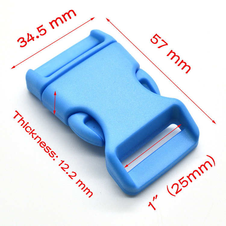 Colorful Plastic Buckle For Garments Belt Adjust