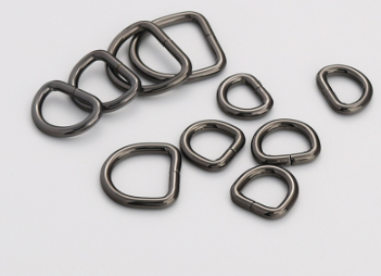 Rectangle Metal D Ring For Adustment