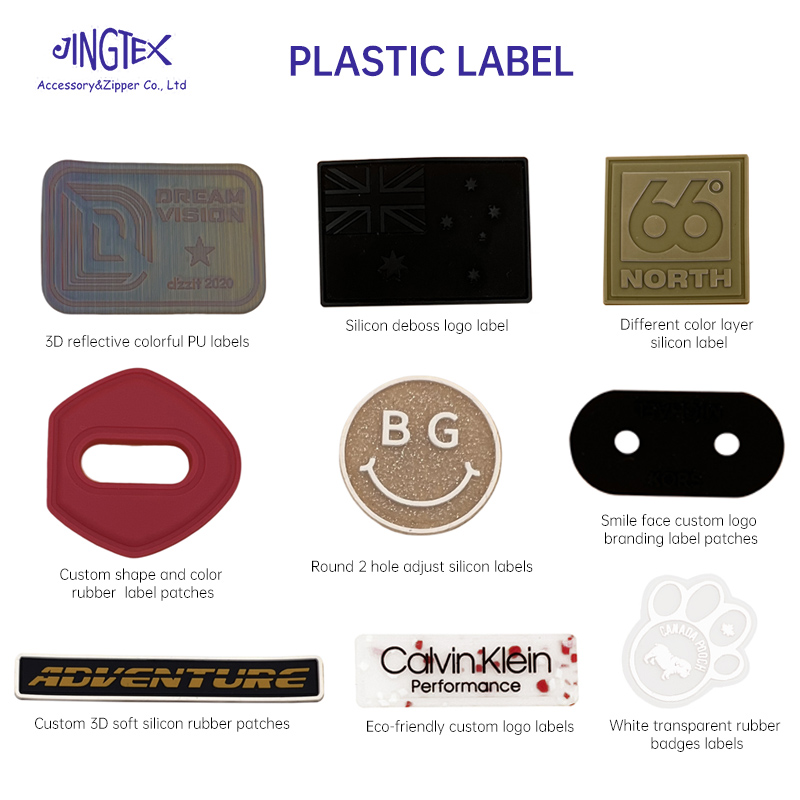 PVC Labels Patches For Clothing