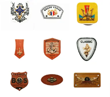 Patches de couro personalizados e patches de logotipo para marcas de moda | JINGTEX