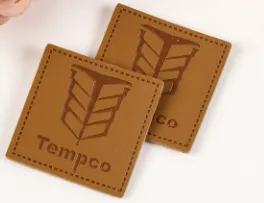 Patches de couro personalizados e patches de logotipo para marcas de moda | JINGTEX
