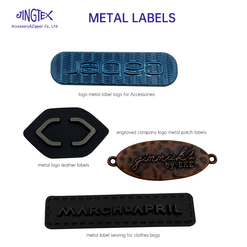 Logo Metal Label For Accessories