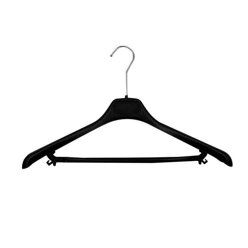 Plastic Hanger With Clothes