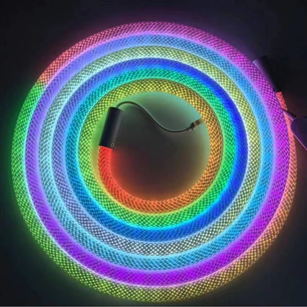 Braided Phantom Neon Light Tube strip