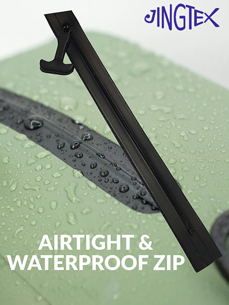 Waterproof and AIR-tight zipper