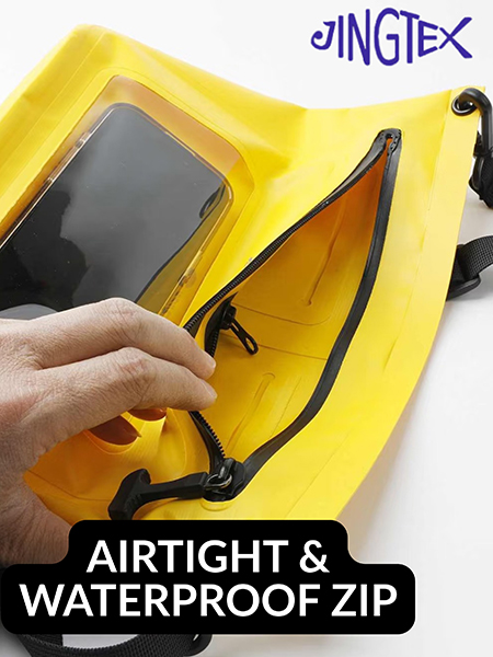 Waterproof and AIR-tight zipper