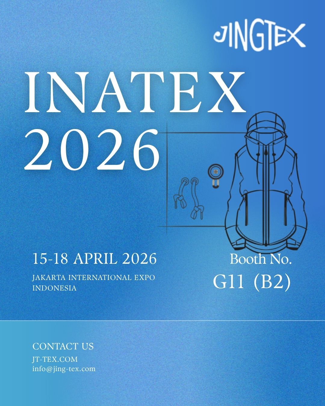 Meet Us at INATEX 2026, Jakarta!