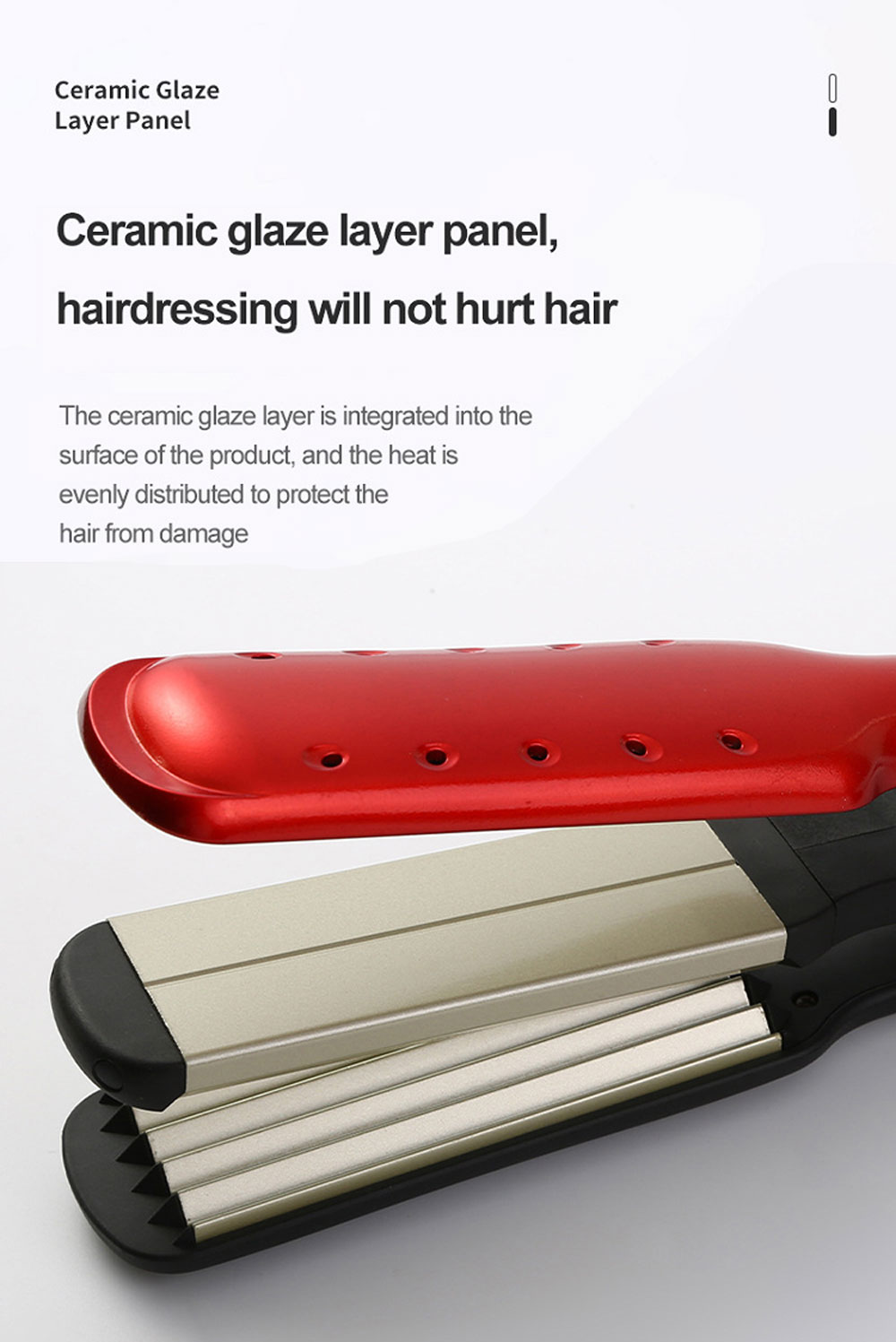 Flat Iron with LED screen
