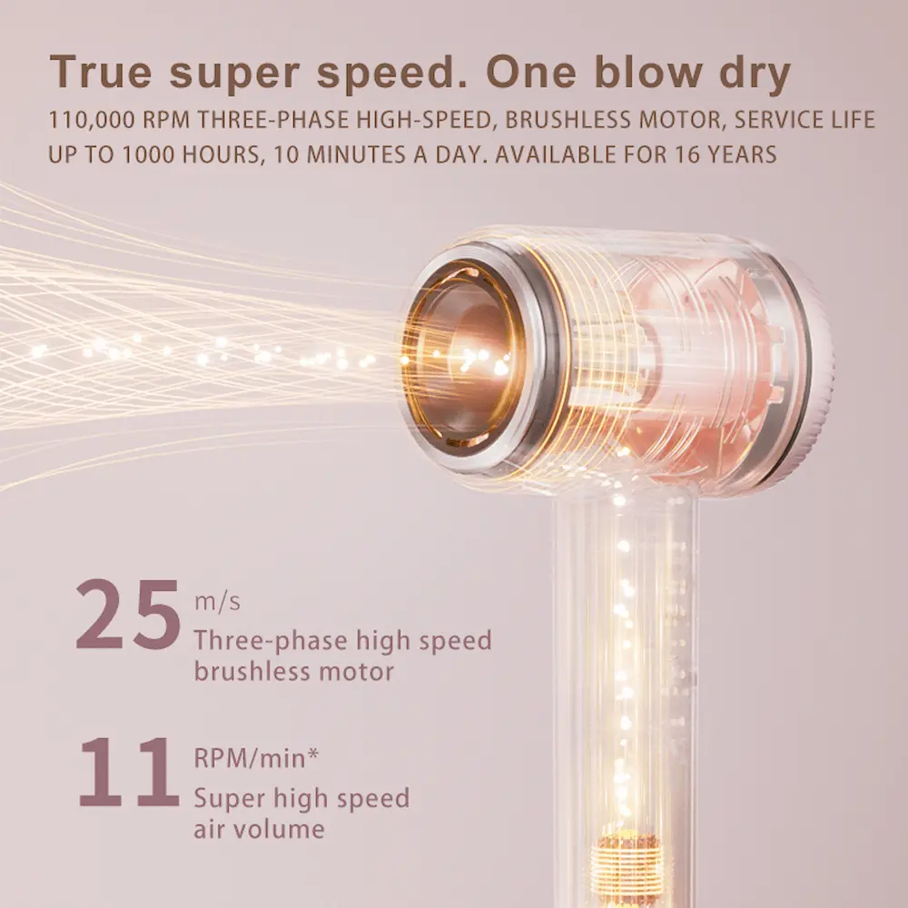 high speed hair dryer