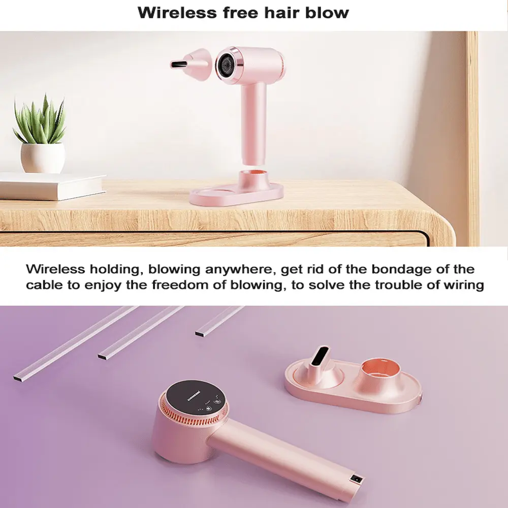 Wireless Hair Dryer Set